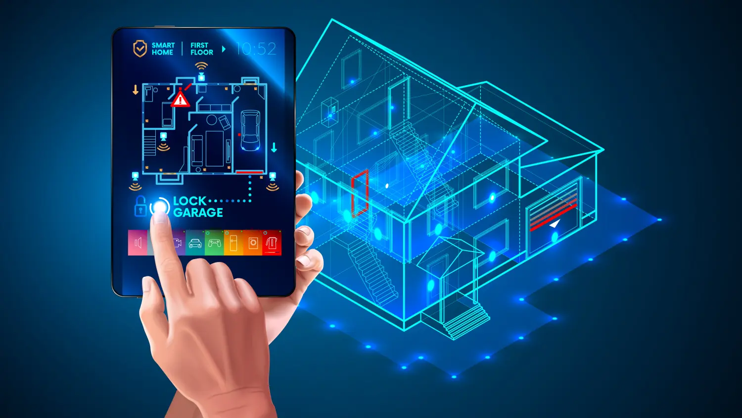Smart home system application interface